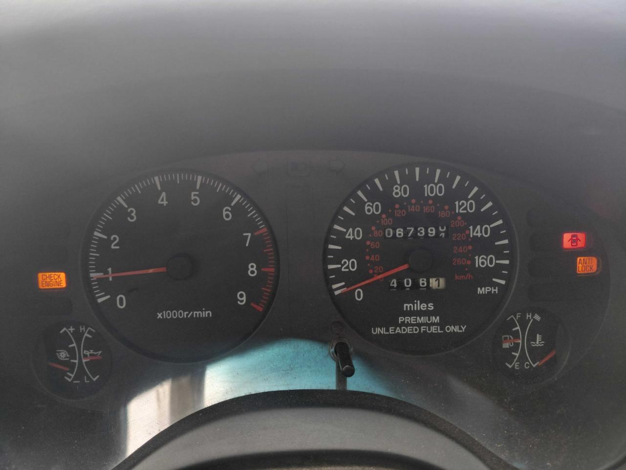 1997 Mitsubishi Eclipse Gsx Silver vin: 4A3AL54F6VE178476