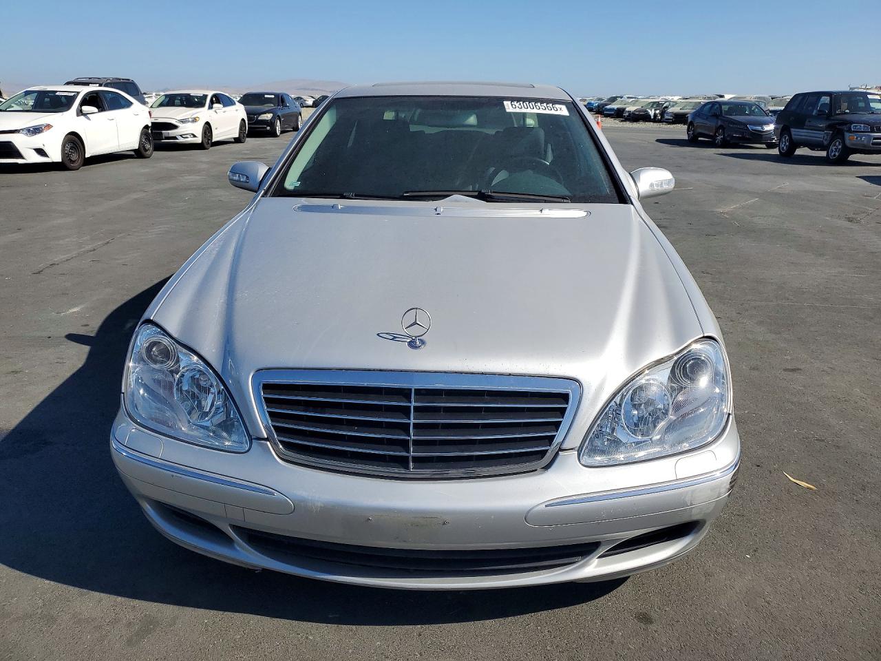 2006 Mercedes-benz S 430 4matic Silver vin: WDBNG83J26A482430