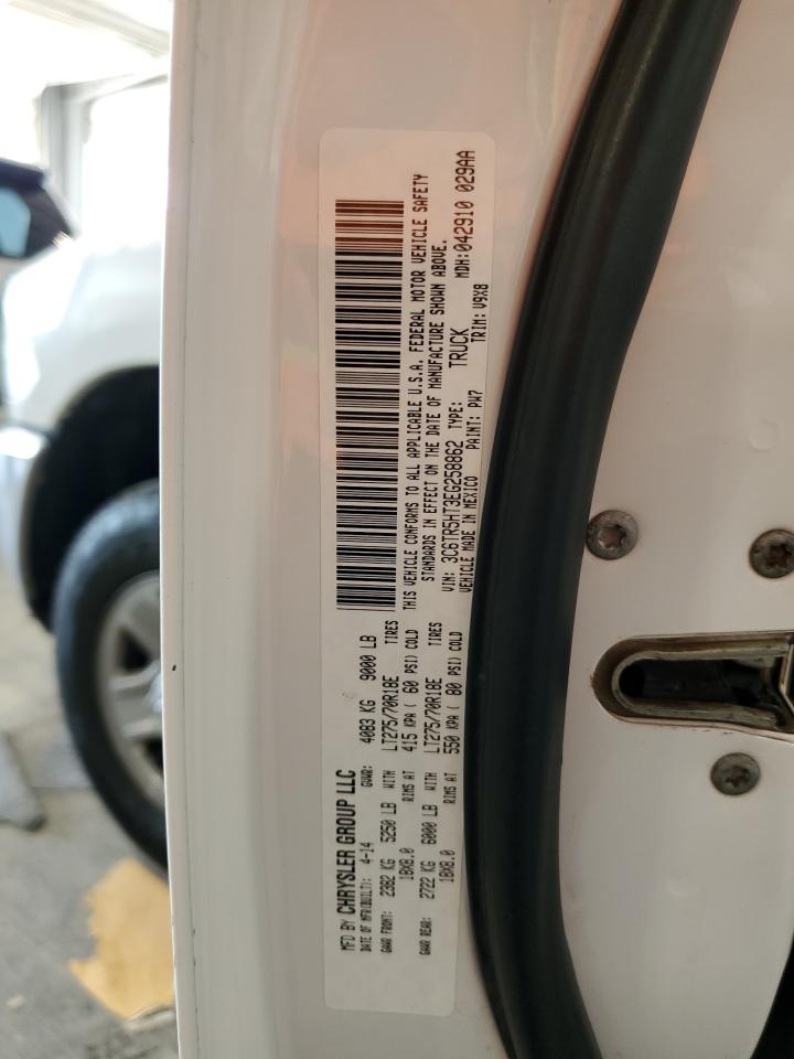 2014 Ram 2500 St White vin: 3C6TR5HT3EG258862