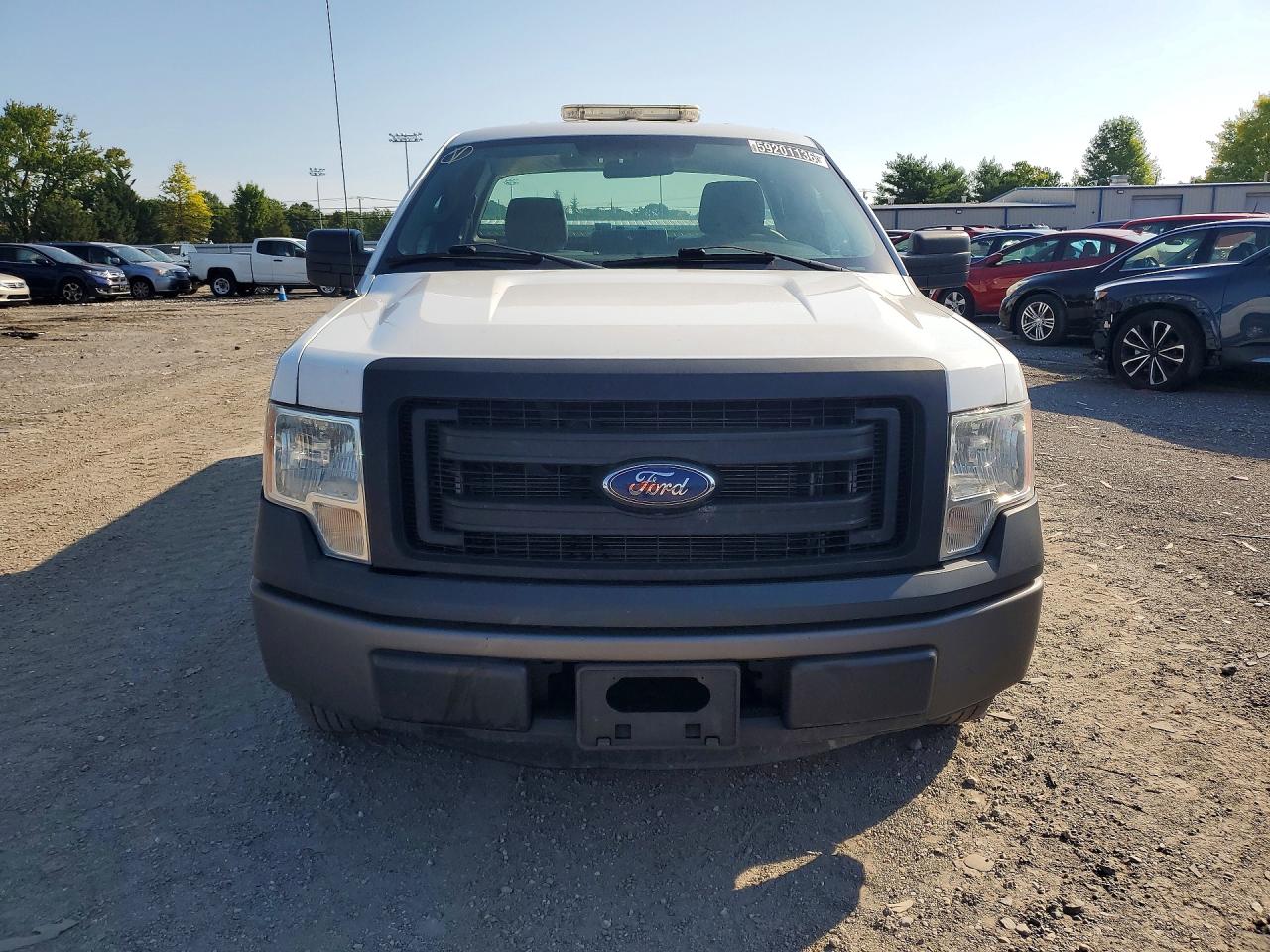 2013 Ford F150 Белый vin: 1FTMF1CM3DKE14761