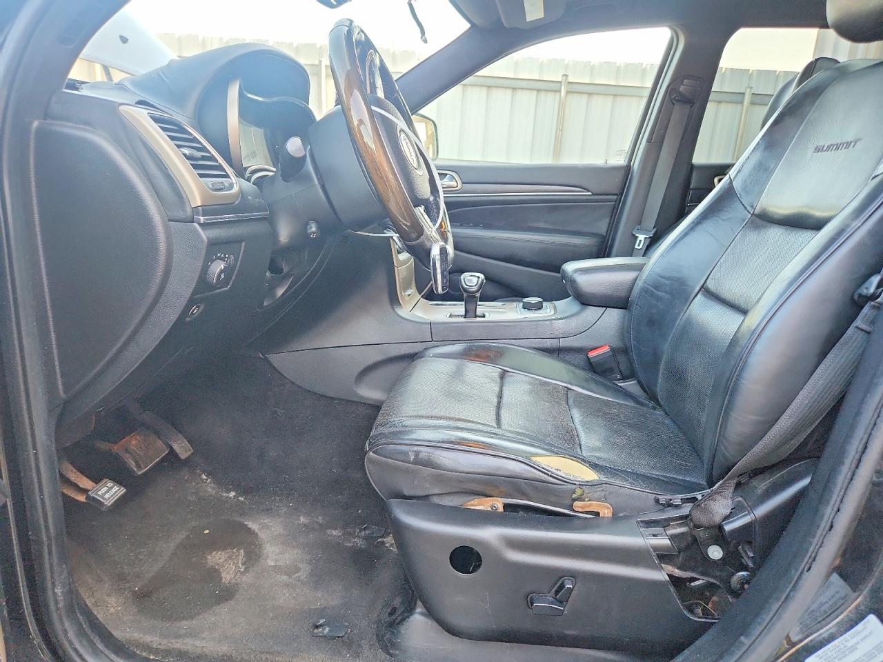 2014 Jeep Grand Cherokee Summit Black vin: 1C4RJFJT7EC527751