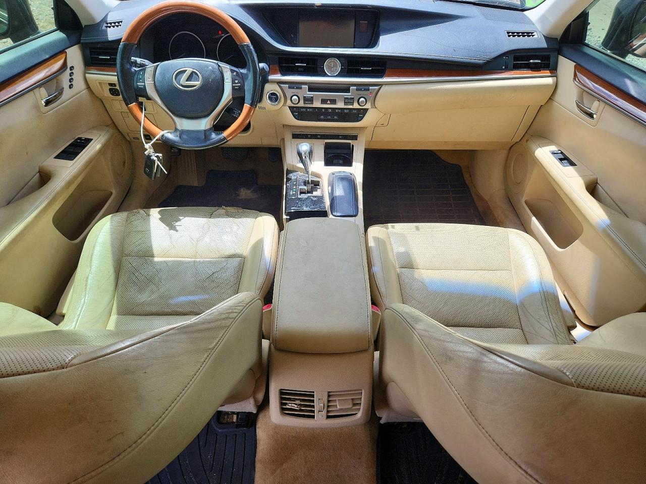2013 Lexus Es 300h Black vin: JTHBW1GG3D2021496