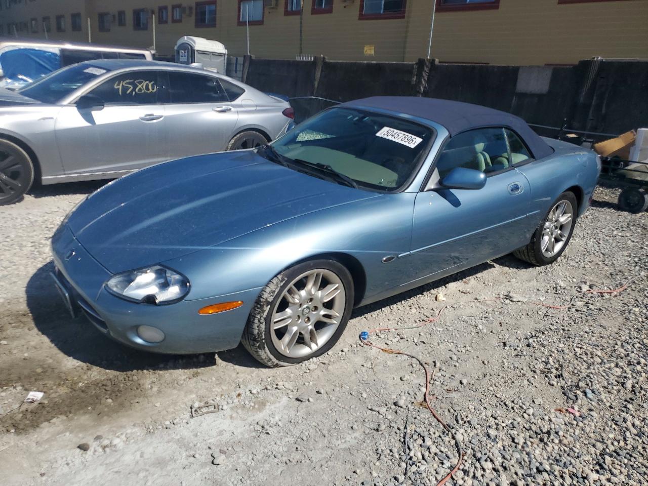 2002 Jaguar Xk8 Blue vin: SAJDA42C22NA25764