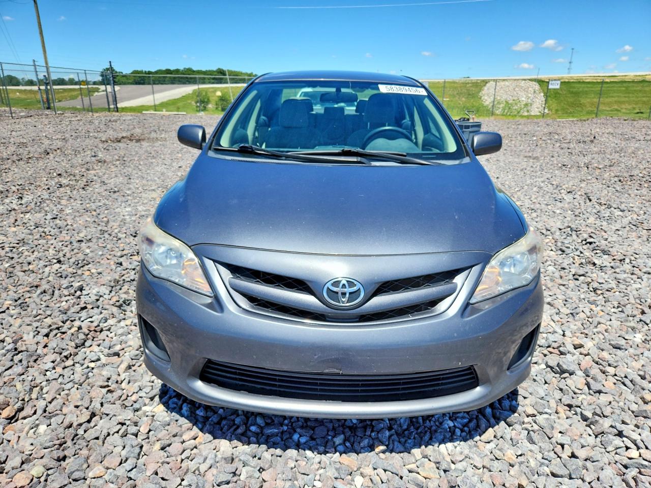 2011 Toyota Corolla Le Gray vin: 2T1BU4EE4BC725408