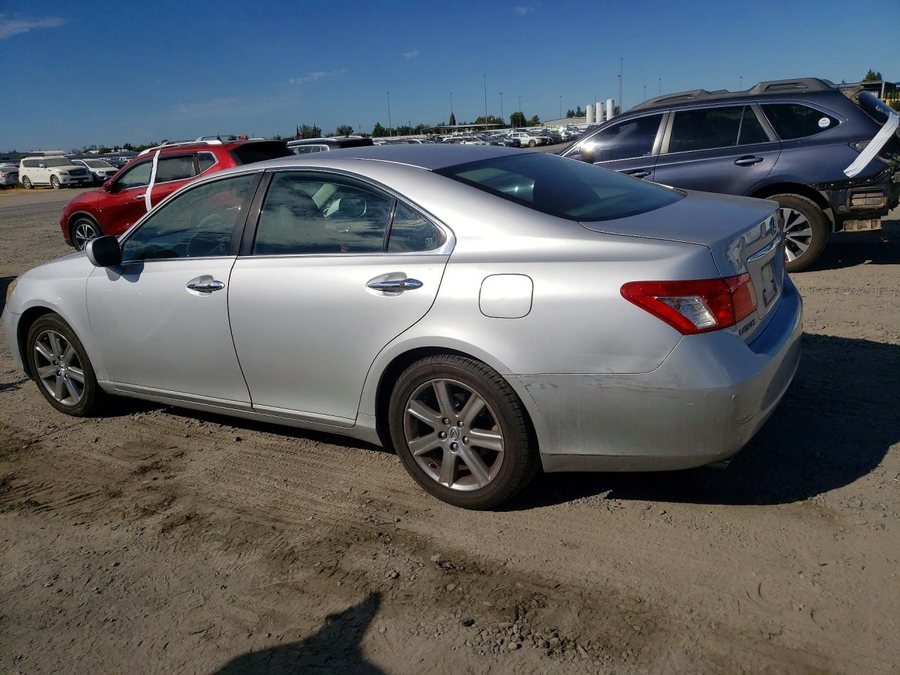 2007 Lexus Es 350 Silver vin: JTHBJ46GX72118880