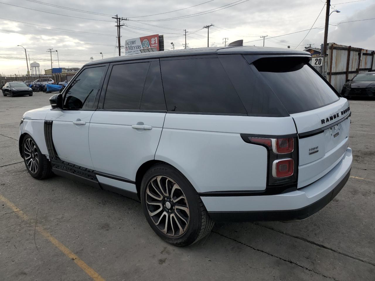 2018 Land Rover Range Rover Hse Белый vin: SALGS2SV1JA387577