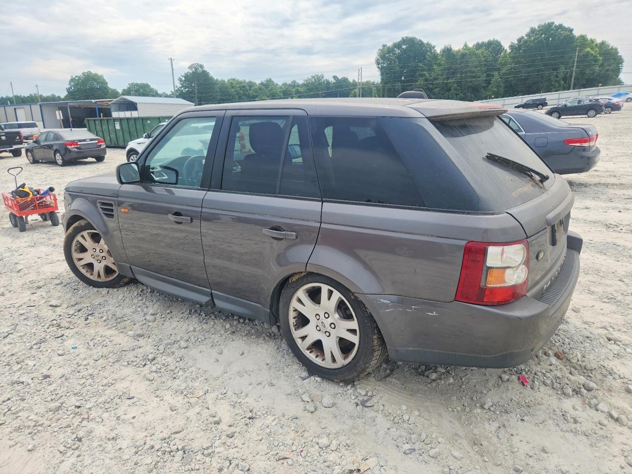 2006 Land Rover Range Rover Sport Hse Gray vin: SALSF25496A932305