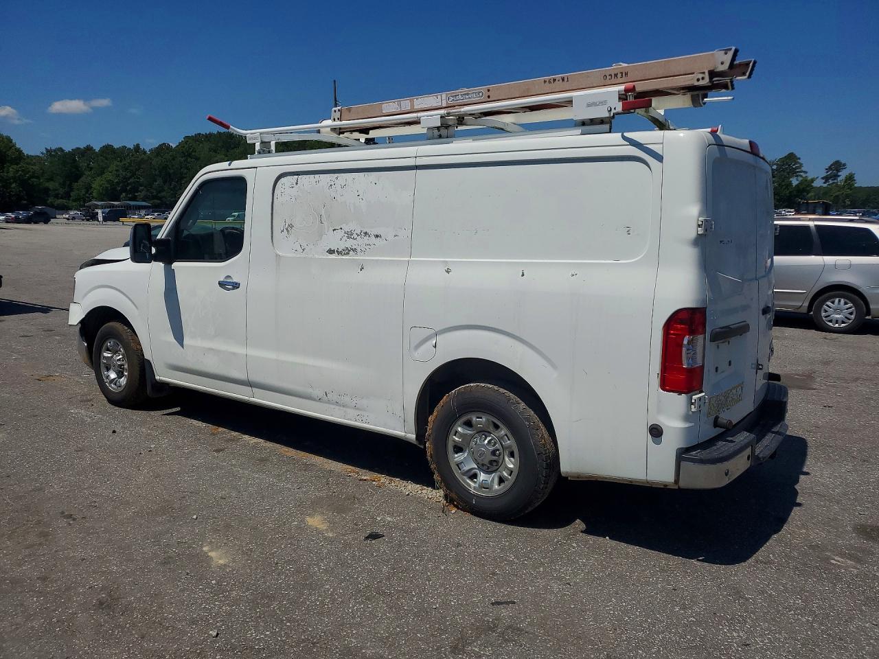 2015 Nissan Nv 2500 Hd Sl White vin: 1N6AF0KY1FN804774