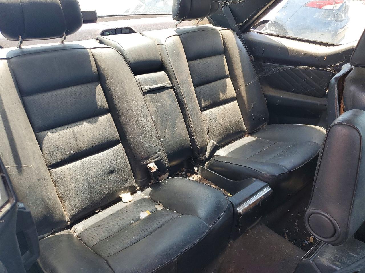 1989 Mercedes-benz 560 Sec Black vin: WDBCA45E6KA487092