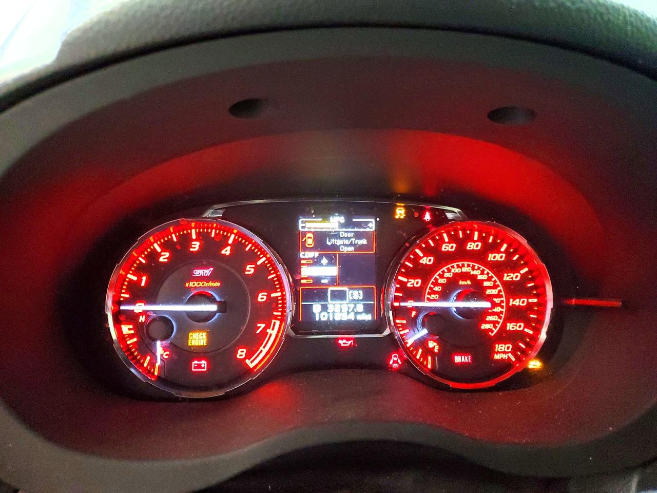 2015 Subaru Wrx Sti Black vin: JF1VA2P64F9815272