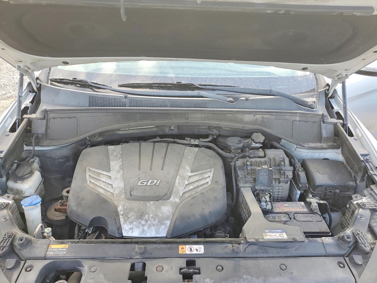 2015 Hyundai Santa Fe Gls Gray vin: KM8SR4HF1FU106064