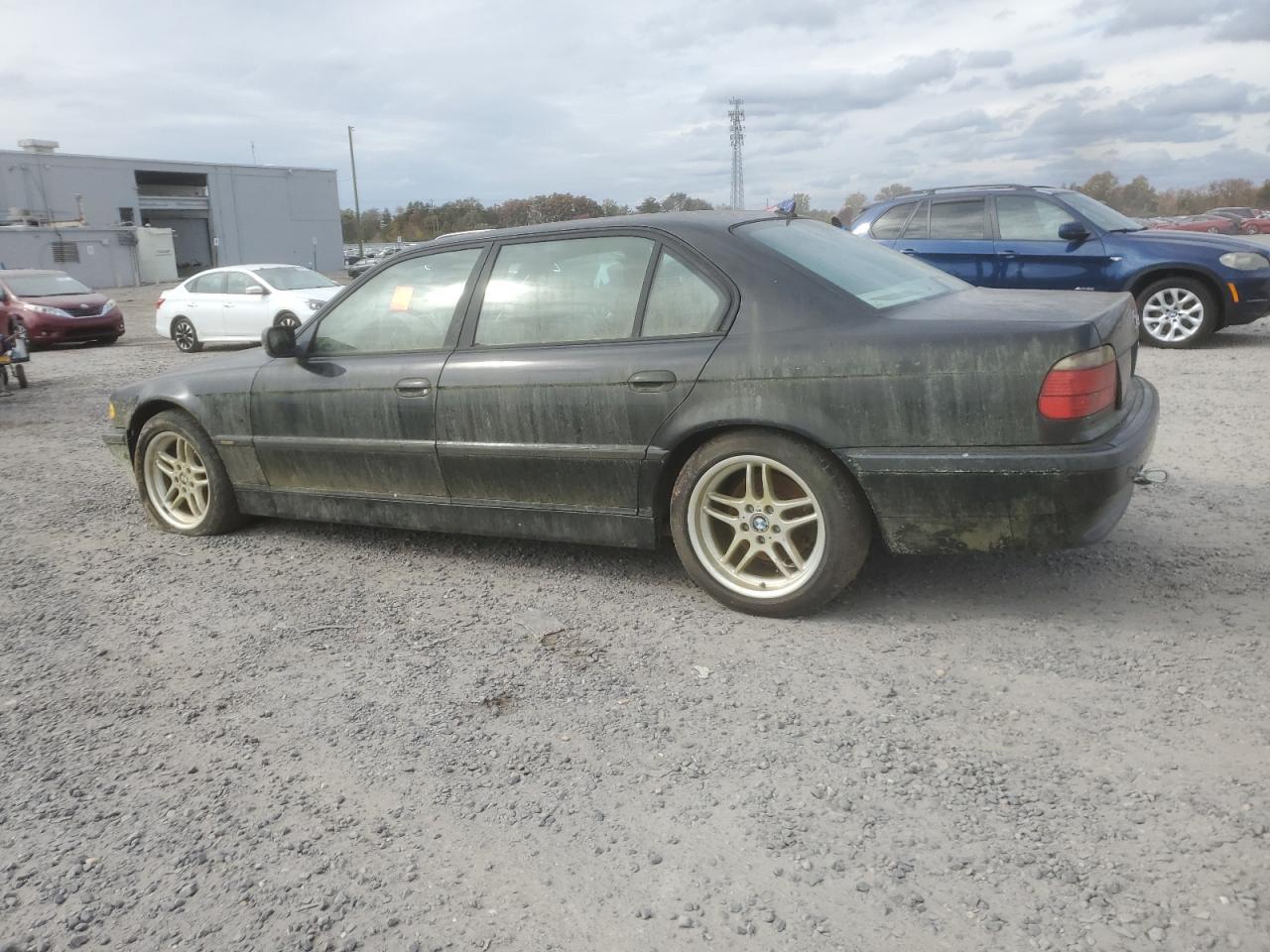 2001 Bmw 740 Il Black vin: WBAGH834X1DP33913