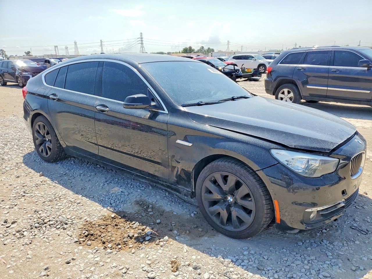 2015 Bmw 535 Xigt Black vin: WBA5M4C50FD184122