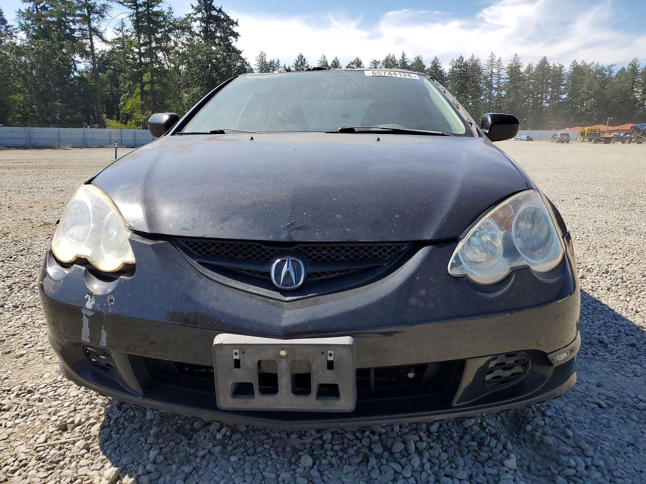 2002 Acura Rsx Black vin: JH4DC54892C007311