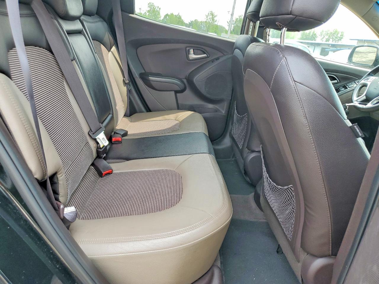 2013 Hyundai Tucson Gls Black vin: KM8JUCAC2DU584057