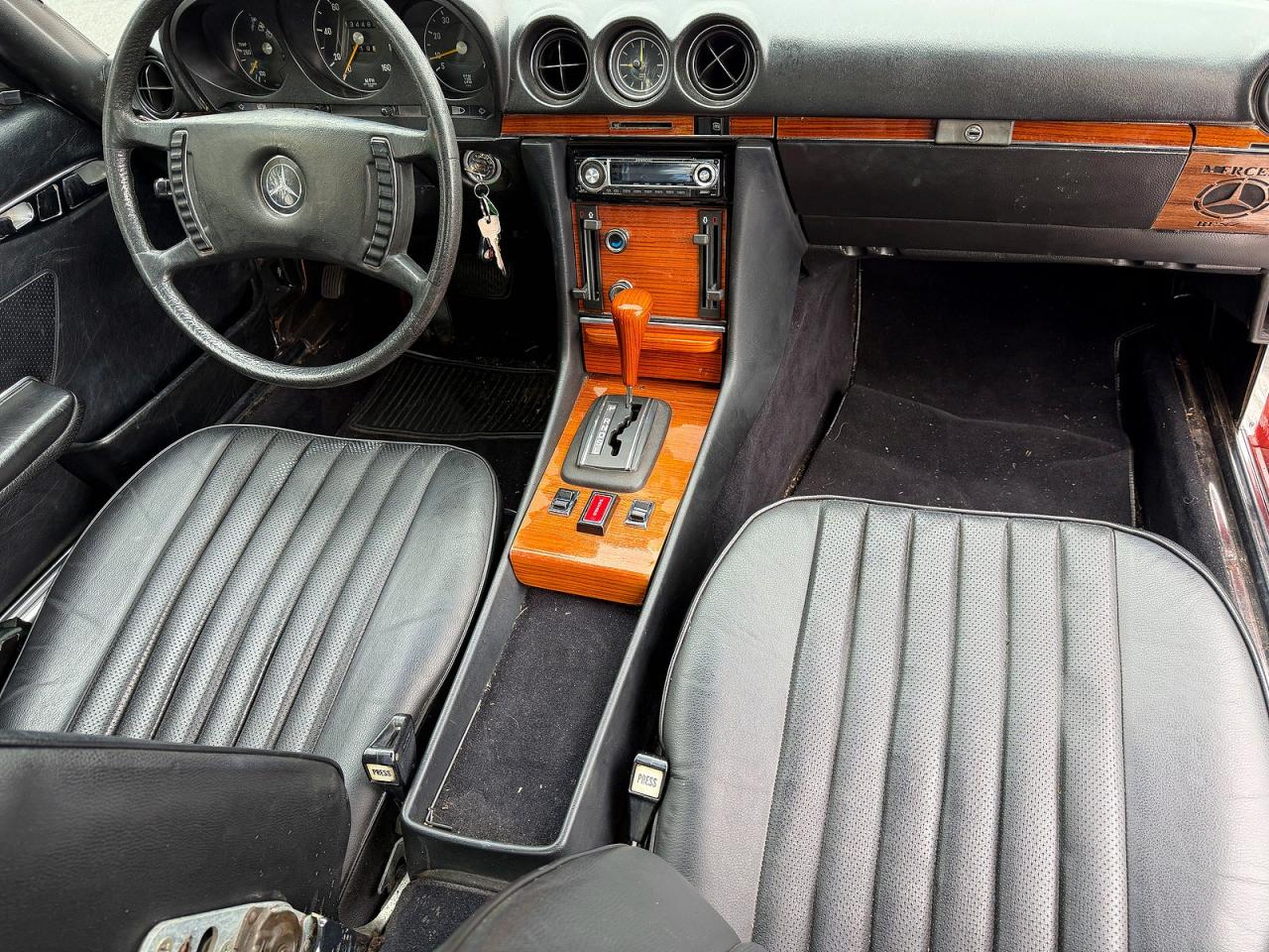 1972 Mercedes-benz 350sl Red vin: 10704412003010