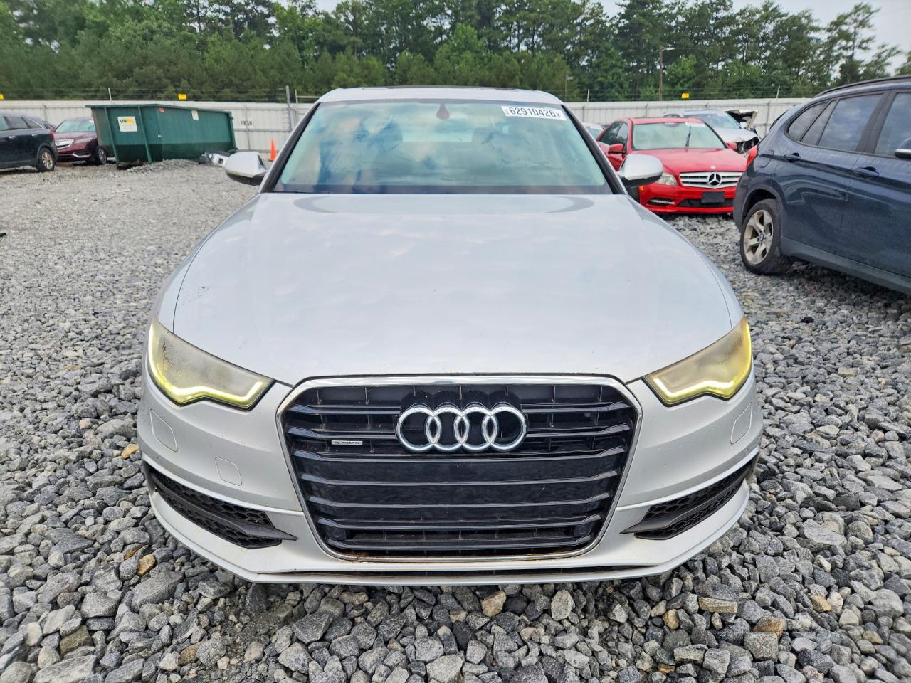 2015 Audi A6 Premium Plus Silver vin: WAUFGAFC8FN006621