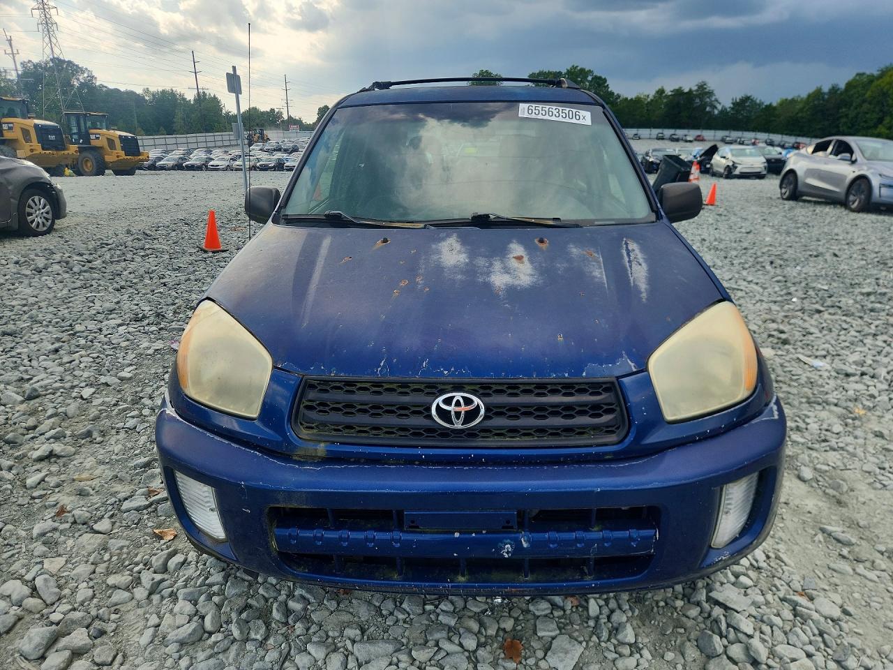 2003 Toyota Rav4 Base Синий vin: JTEHH20V436072299