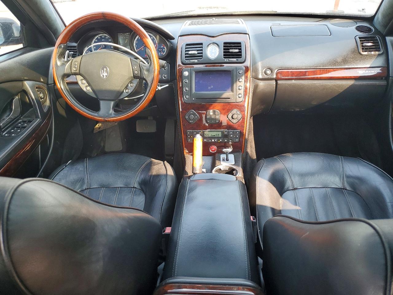 2006 Maserati Quattroporte M139 Black vin: ZAMCE39A160021830
