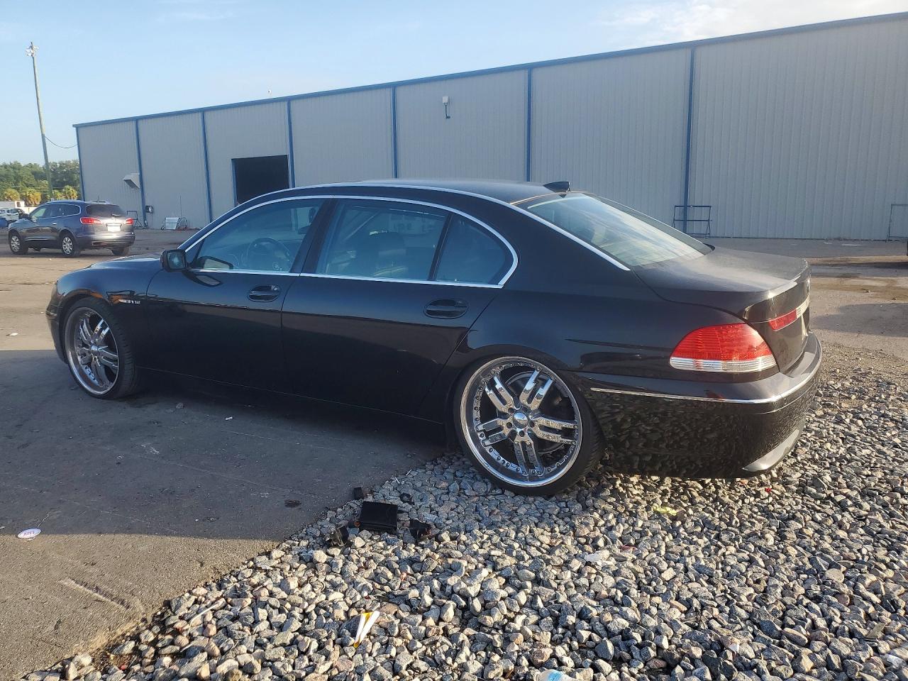 2003 Bmw 760 Li Black vin: WBAGN83483DK10207