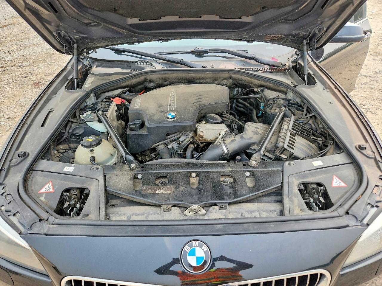 2015 Bmw 528 Xi Черный vin: WBA5A7C54FD620898