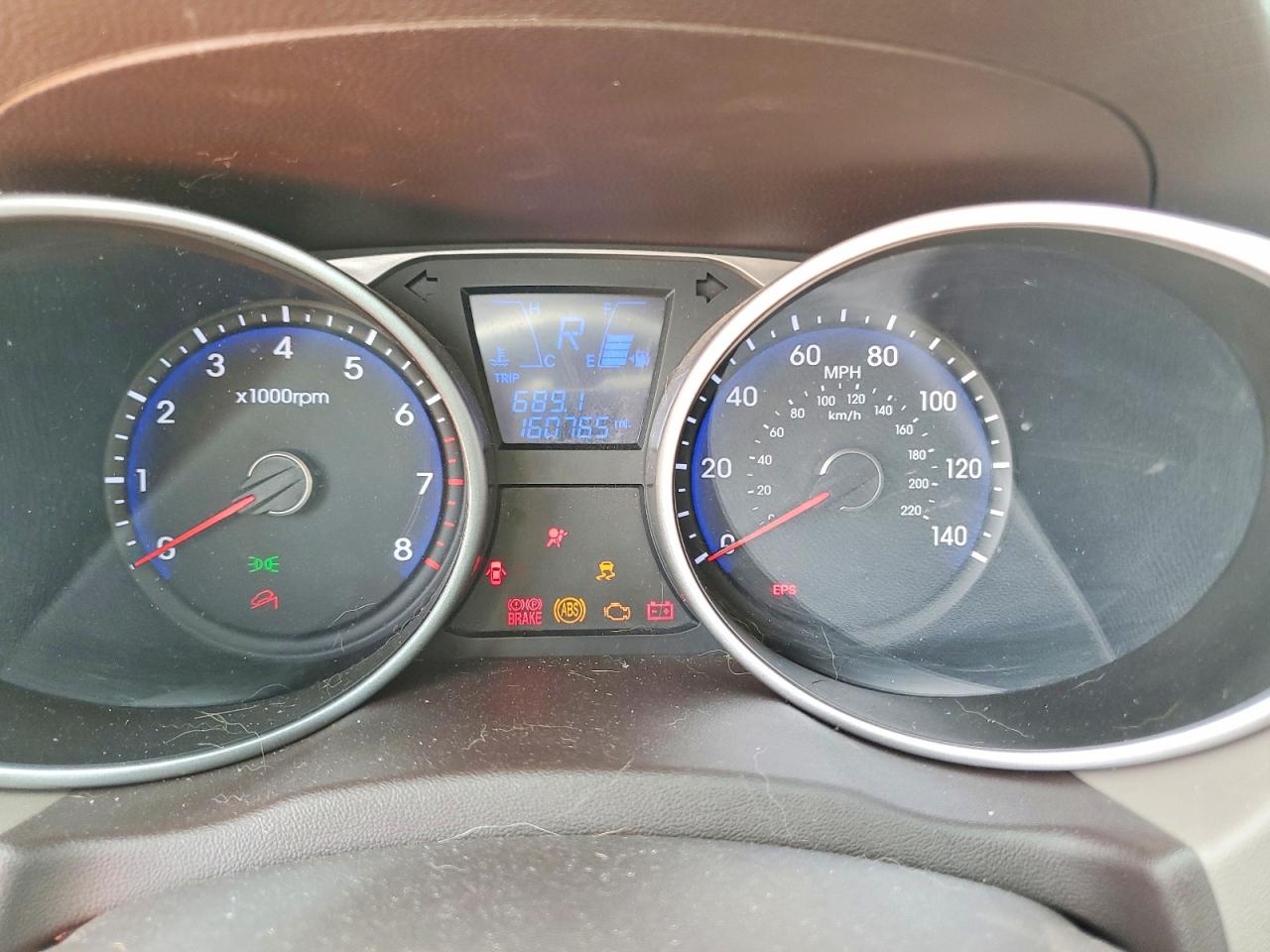 2012 Hyundai Tucson Gls Tan vin: KM8JU3AC8CU504050