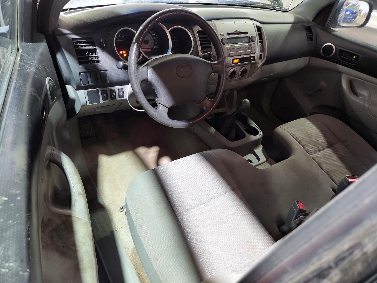 2010 Toyota Tacoma Base Black vin: 5TEPX4EN5AZ687533