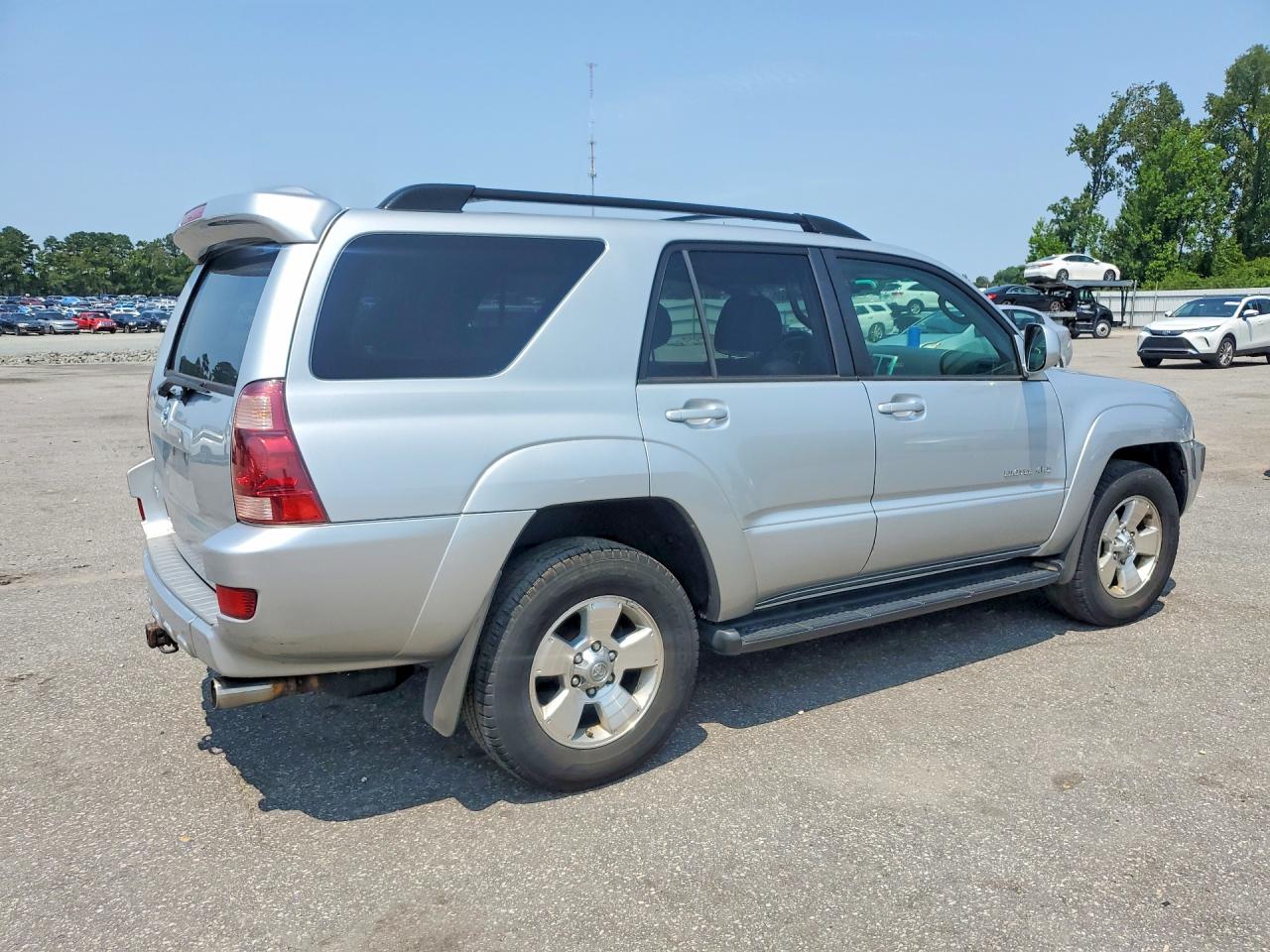 2005 Toyota 4runner Limited Silver vin: JTEBU17R658038246