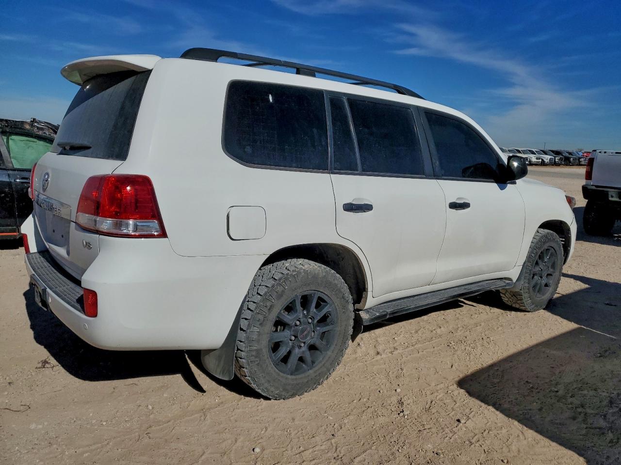 2008 Toyota Land Cruiser Белый vin: JTMHY05JX85001345