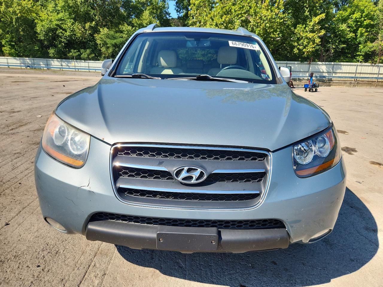 2008 Hyundai Santa Fe Se Gray vin: 5NMSH73E98H172069