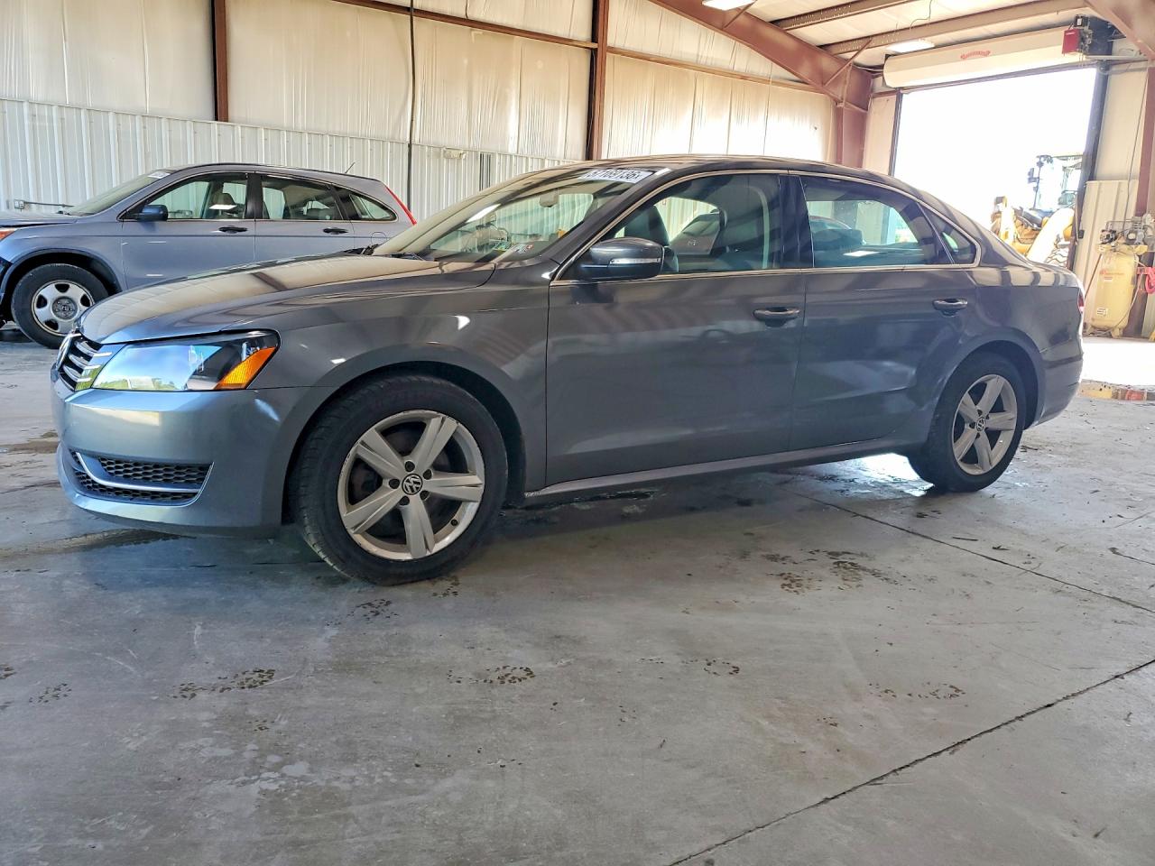 2013 Volkswagen Passat Se Charcoal vin: 1VWBP7A34DC040413