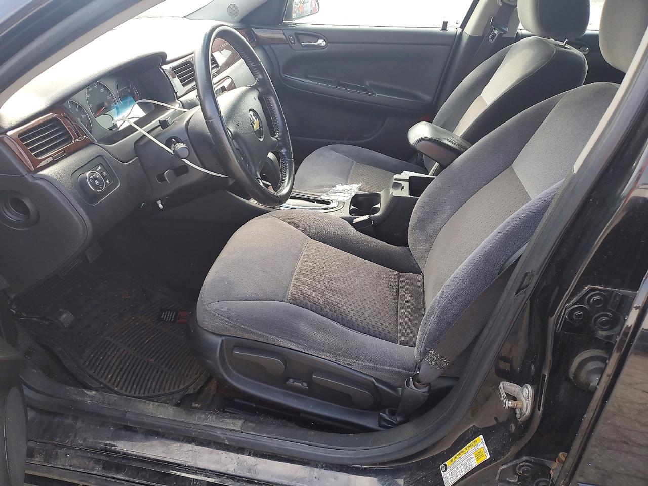 2010 Chevrolet Impala Lt Black vin: 2G1WB5EK1A1230771