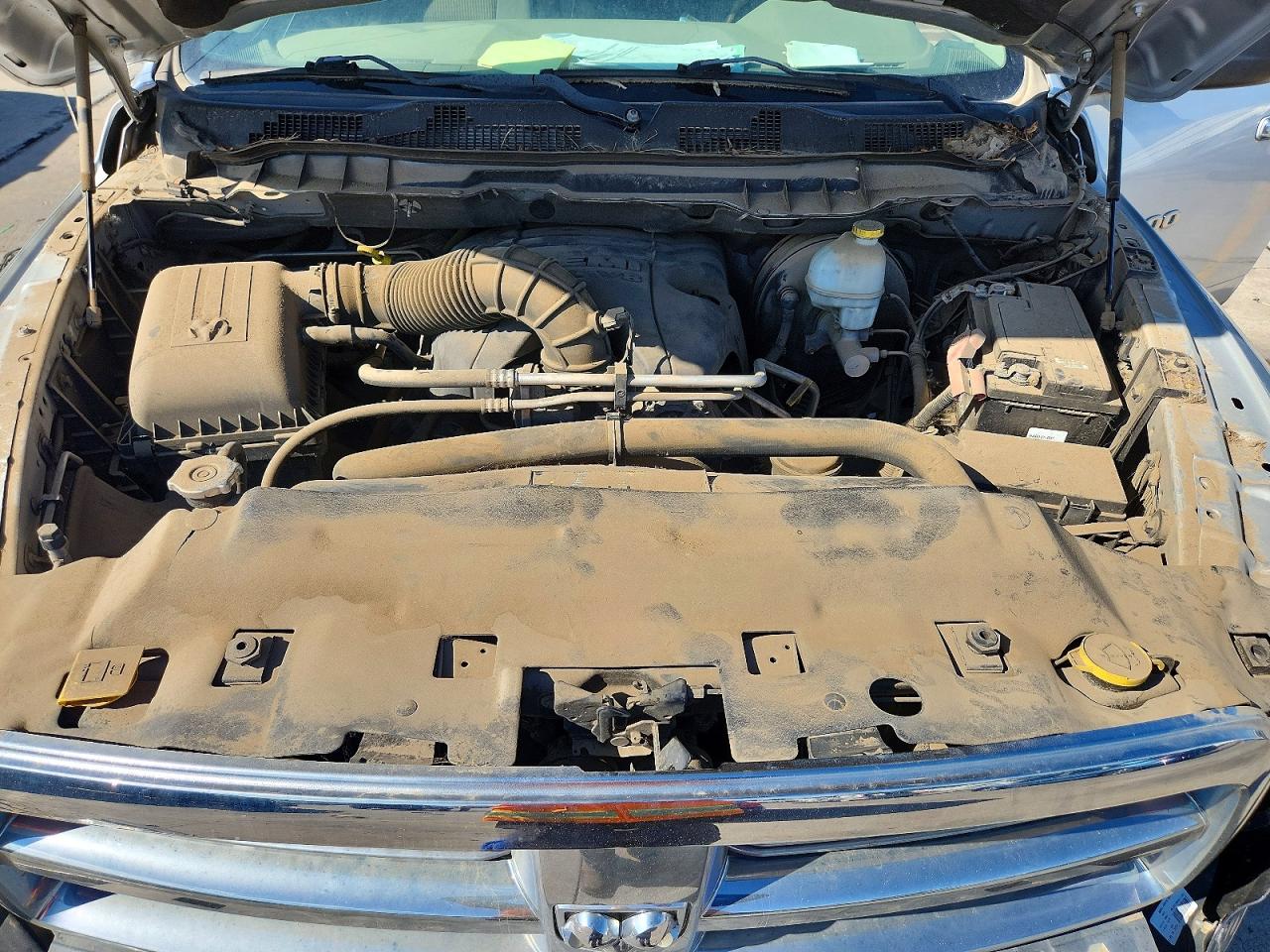 2012 Dodge Ram 1500 Slt Silver vin: 1C6RD7GTXCS153909