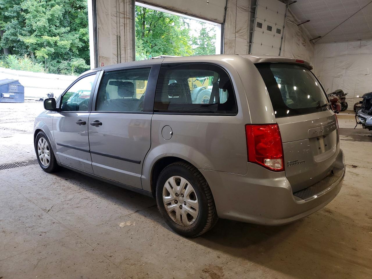 2015 Dodge Grand Caravan Se Silver vin: 2C4RDGBG8FR683028
