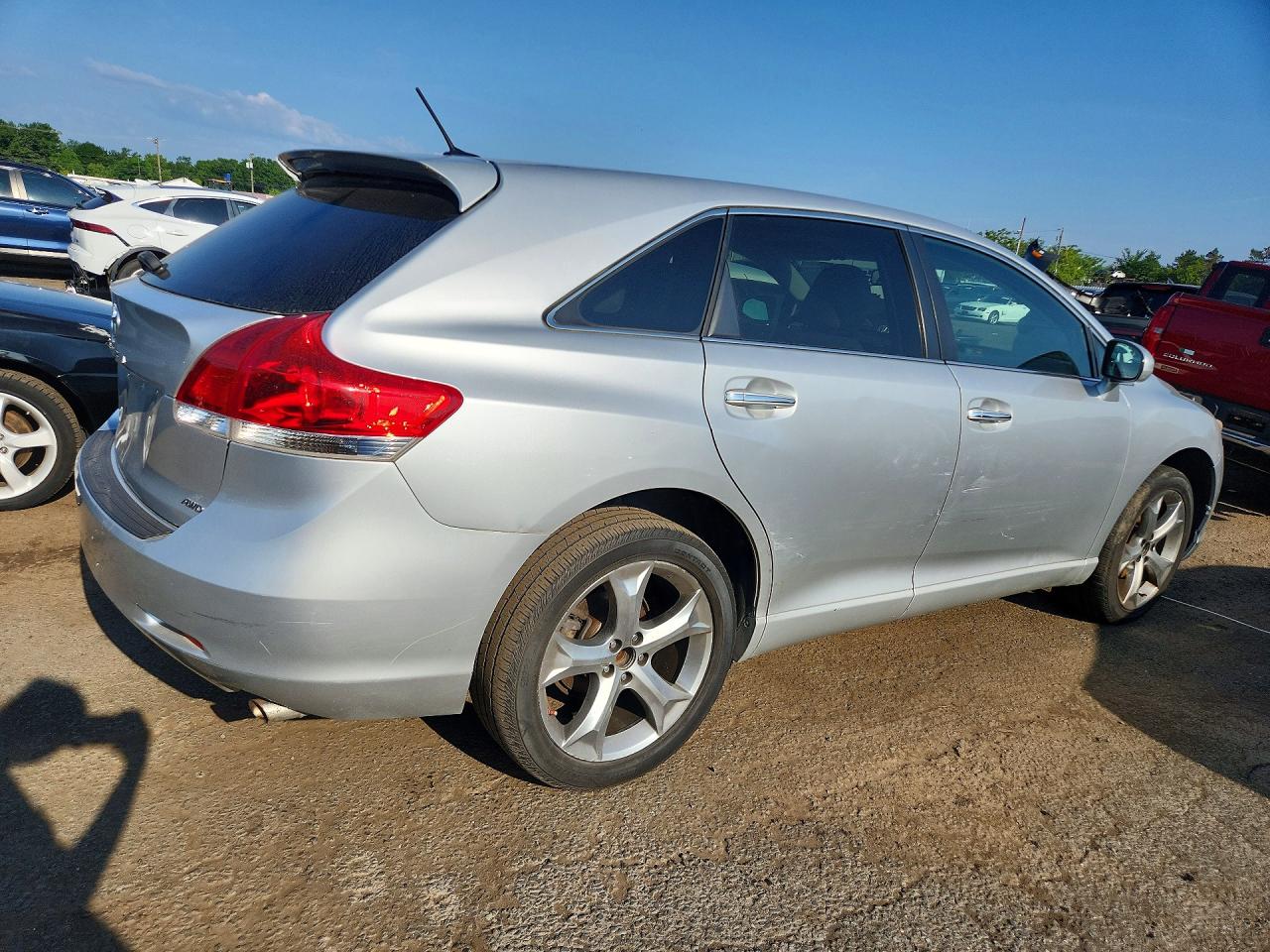 2009 Toyota Venza Awd V6 Серебряный vin: 4T3BK11A49U008546