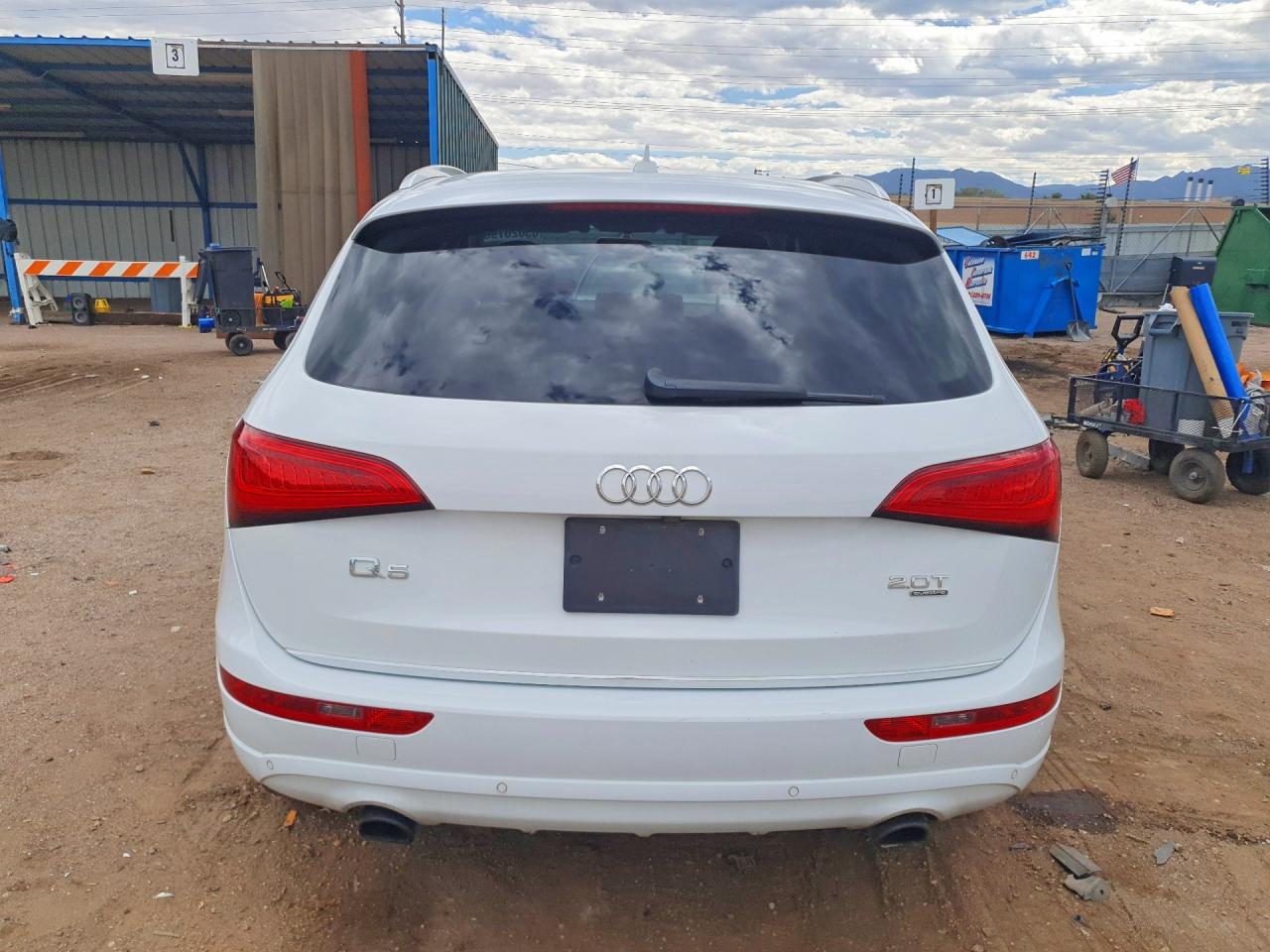 2015 Audi Q5 Premium Plus White vin: WA1LFAFP2FA026991