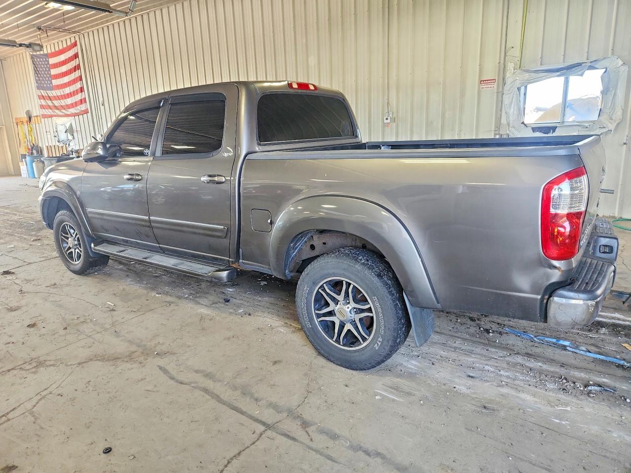 2006 Toyota Tundra Double Cab Sr5 Gray vin: 5TBDT44136S543098