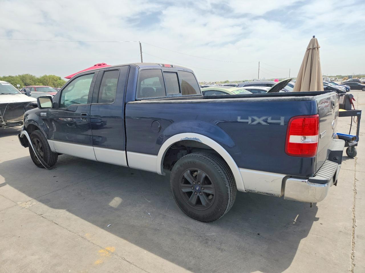 2004 Ford F150 Синий vin: 1FTRX14W84NC56550