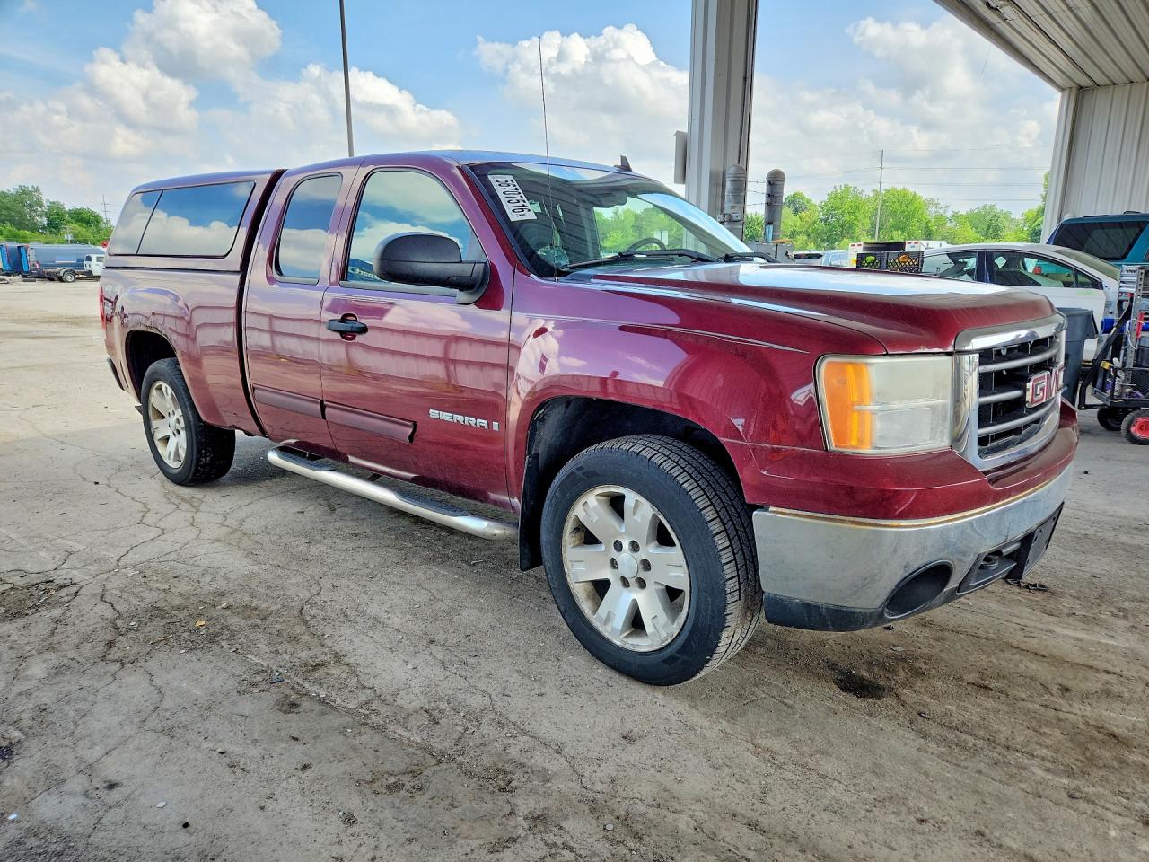 2008 Gmc Sierra K1500 Burgundy vin: 1GTEK19008Z145250