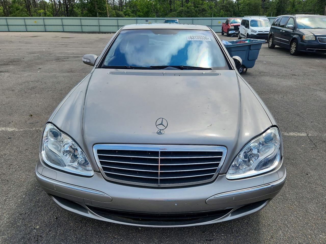 2006 Mercedes-benz S 350 Silver vin: WDBNF67J26A479108