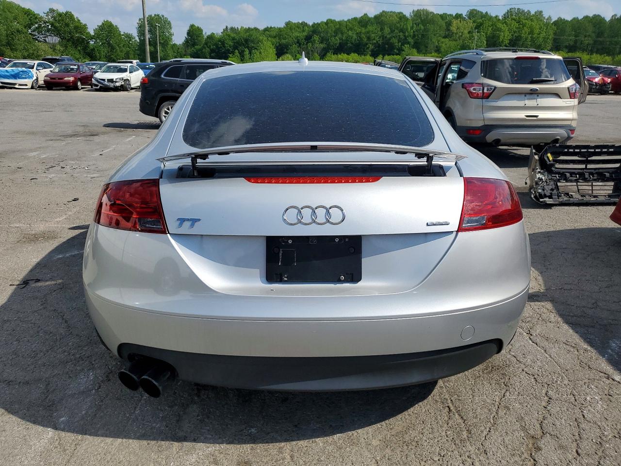 2010 Audi Tt Prestige Серебряный vin: TRUKFAFK0A1013581