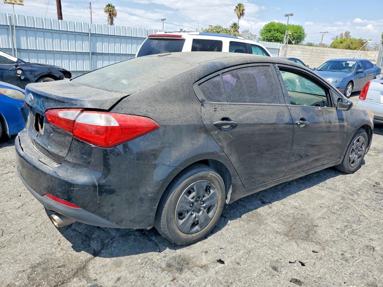 2014 Kia Forte Lx Black vin: KNAFK4A69E5226088
