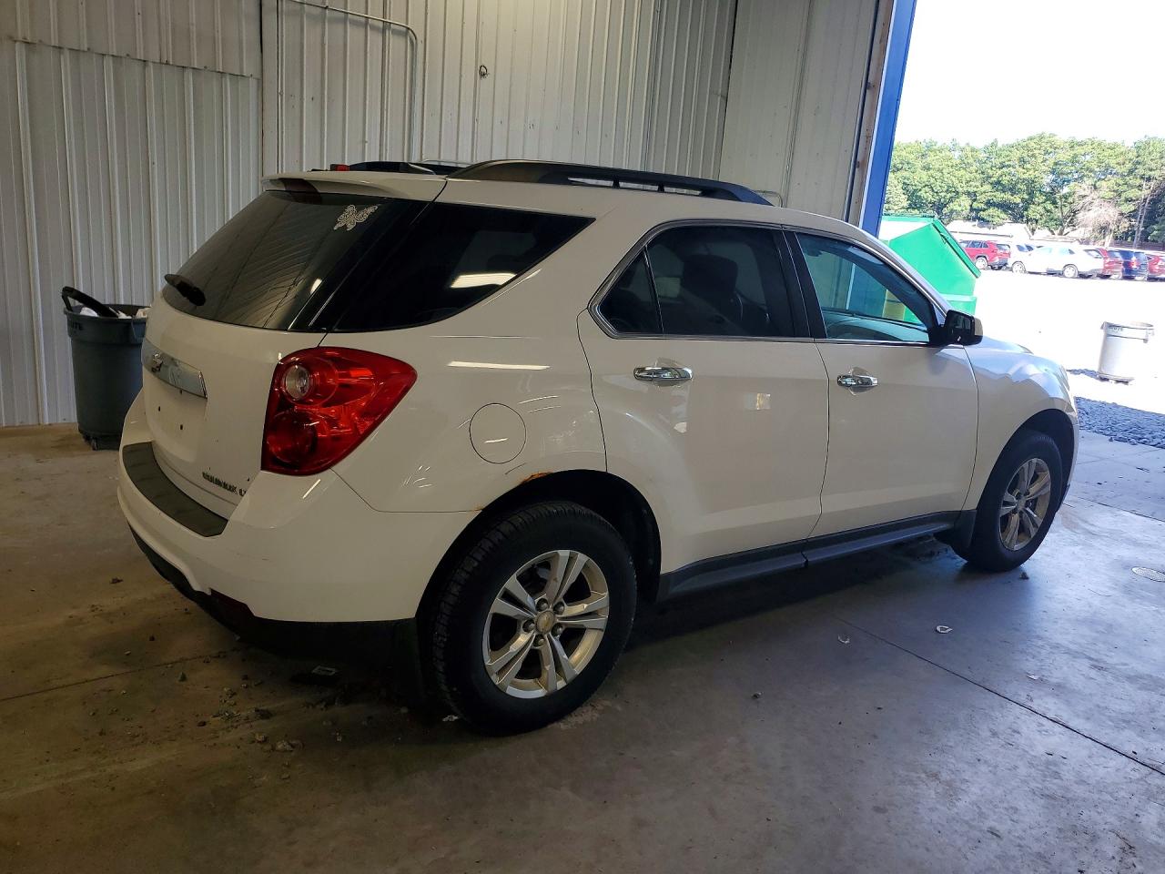 2010 Chevrolet Equinox Lt White vin: 2CNFLEEWXA6405234