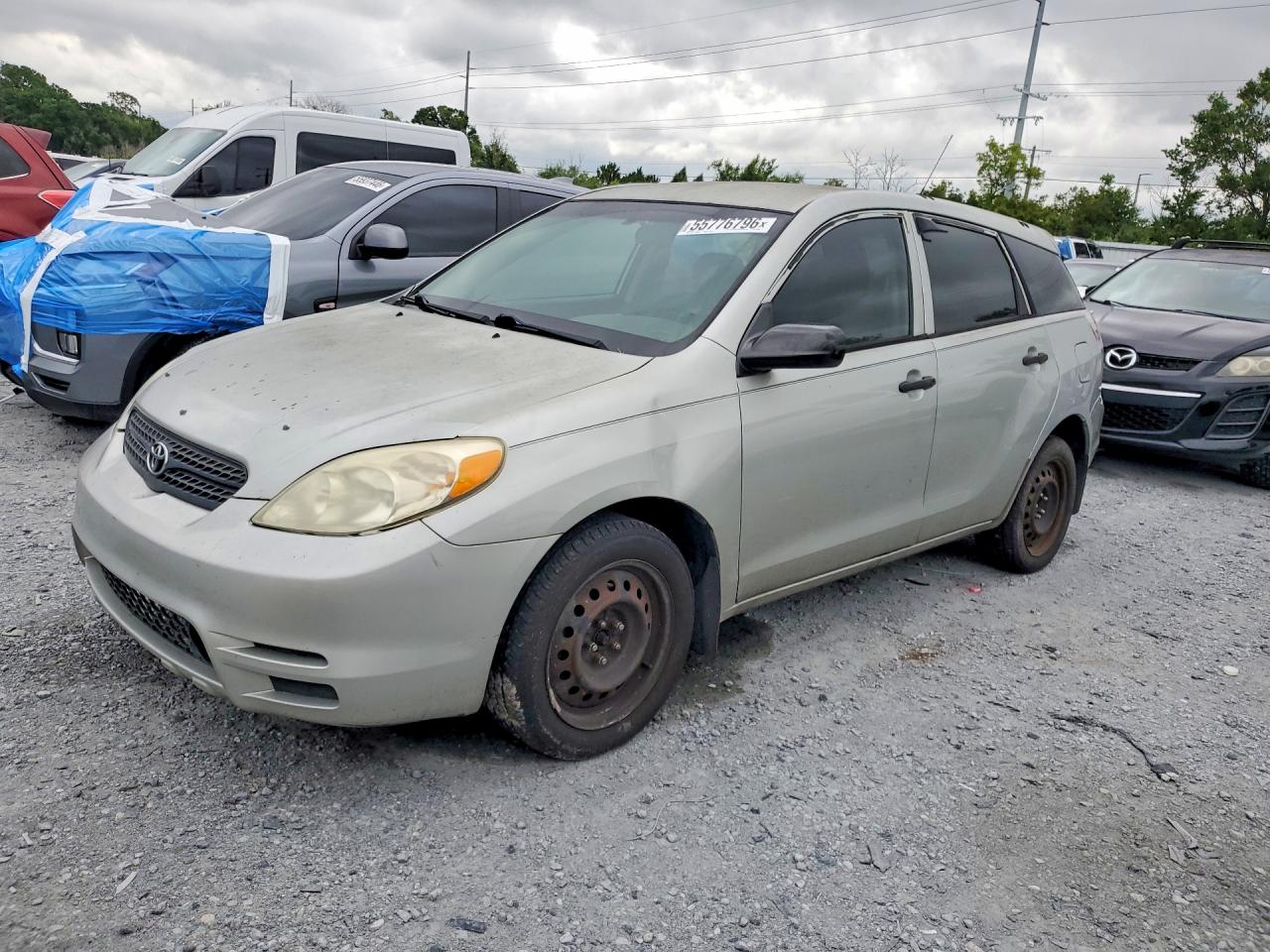 2003 Toyota Corolla Matrix Xr Silver vin: 2T1KR32E73C093635