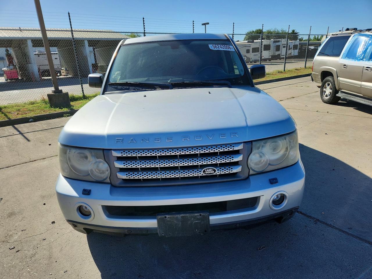 2006 Land Rover Range Rover Sport Supercharged Silver vin: SALSH23466A970278
