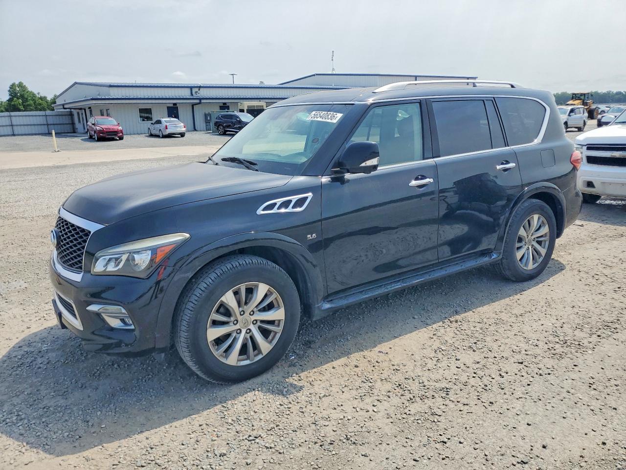 2015 Infiniti Qx80 Base Black vin: JN8AZ2NF2F9572277