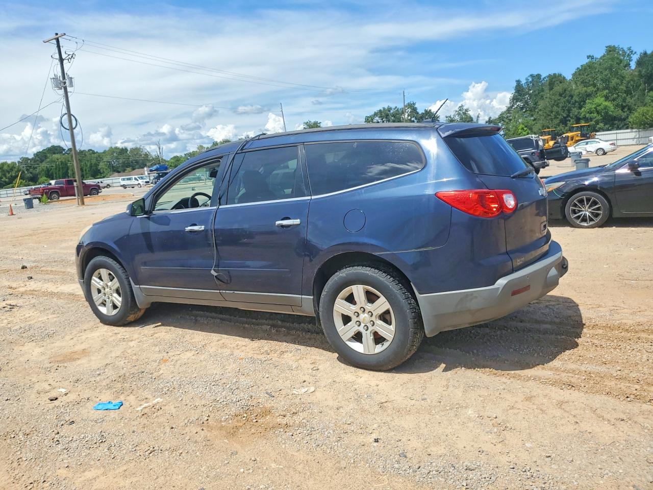 2012 Chevrolet Traverse Lt Blue vin: 1GNKRGED6CJ130387