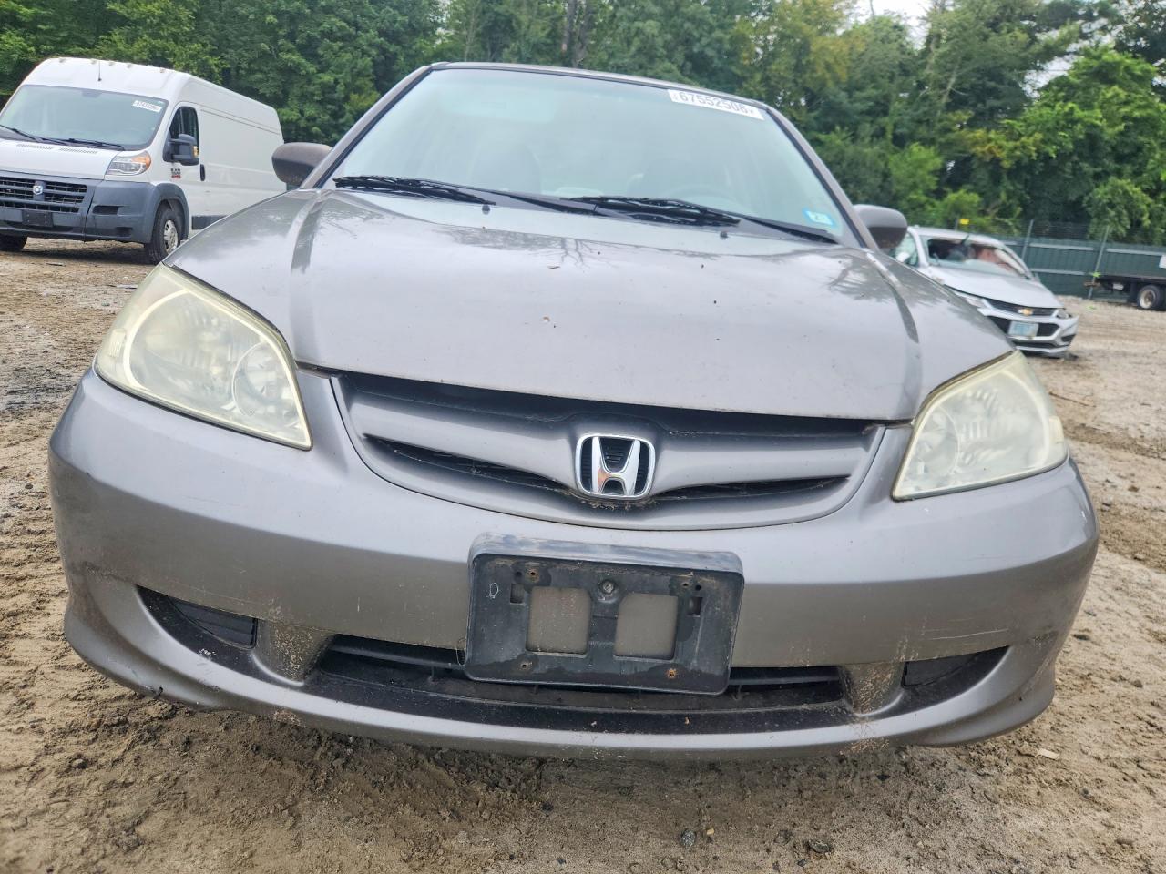 2005 Honda Civic Lx Brown vin: 2HGES165X5H630489