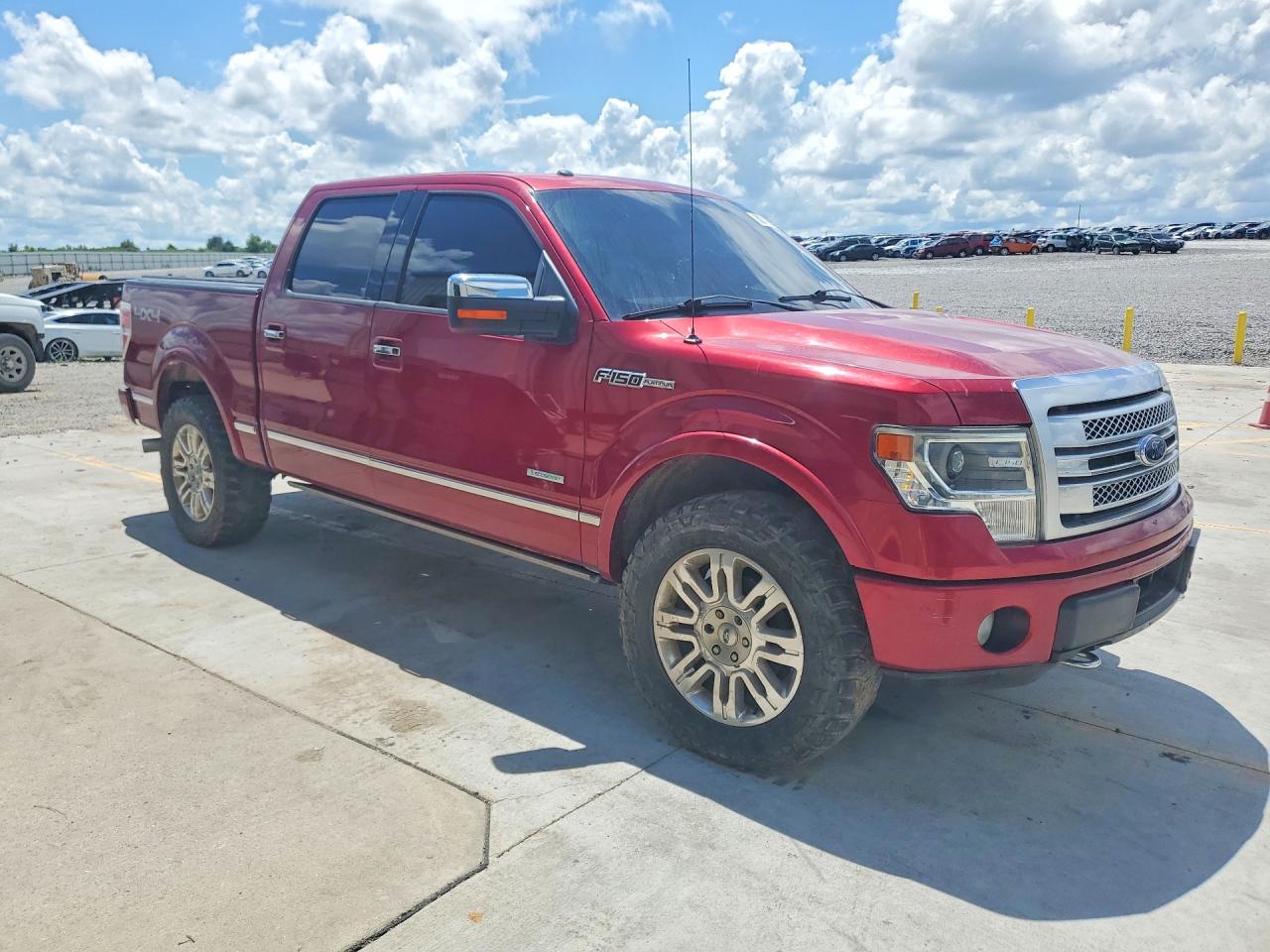 2014 Ford F150 Supercrew Red vin: 1FTFW1ET8EFA10099