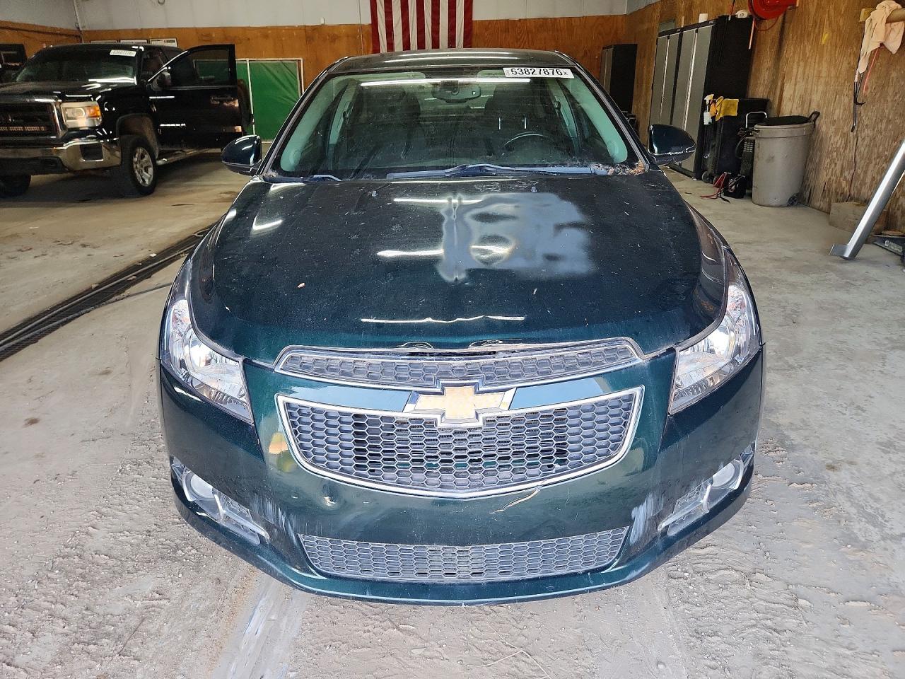 2014 Chevrolet Cruze Lt Green vin: 1G1PC5SB4E7371915